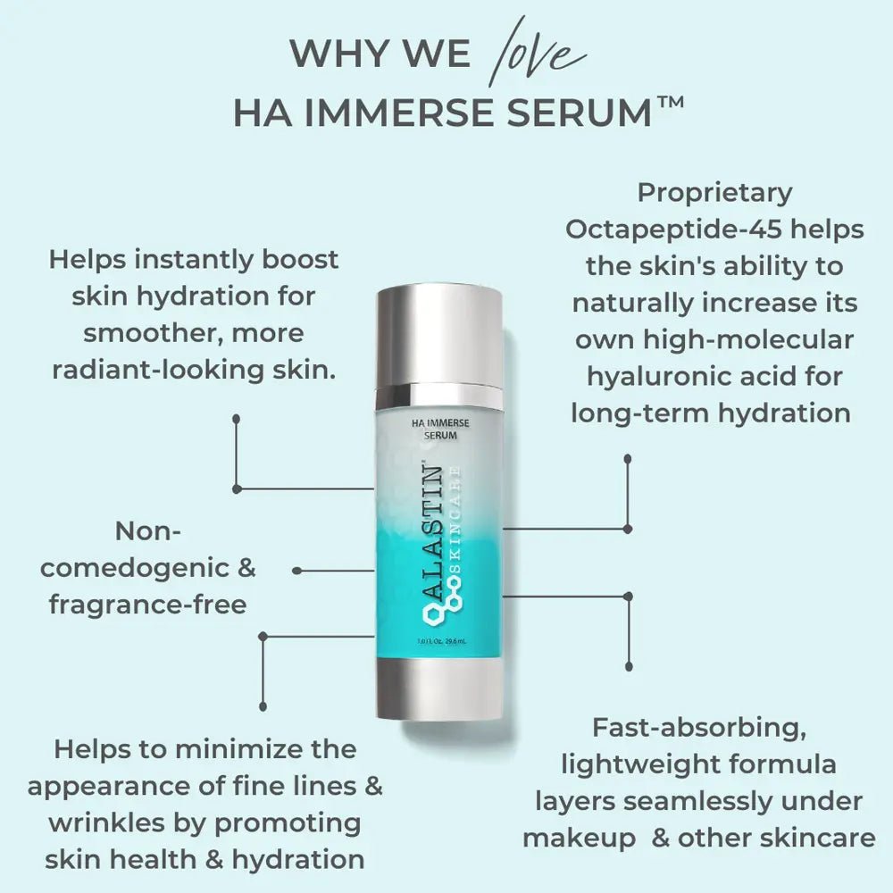 ALASTIN HA (Hyaluronic Acid) IMMERSE Serum Benefits