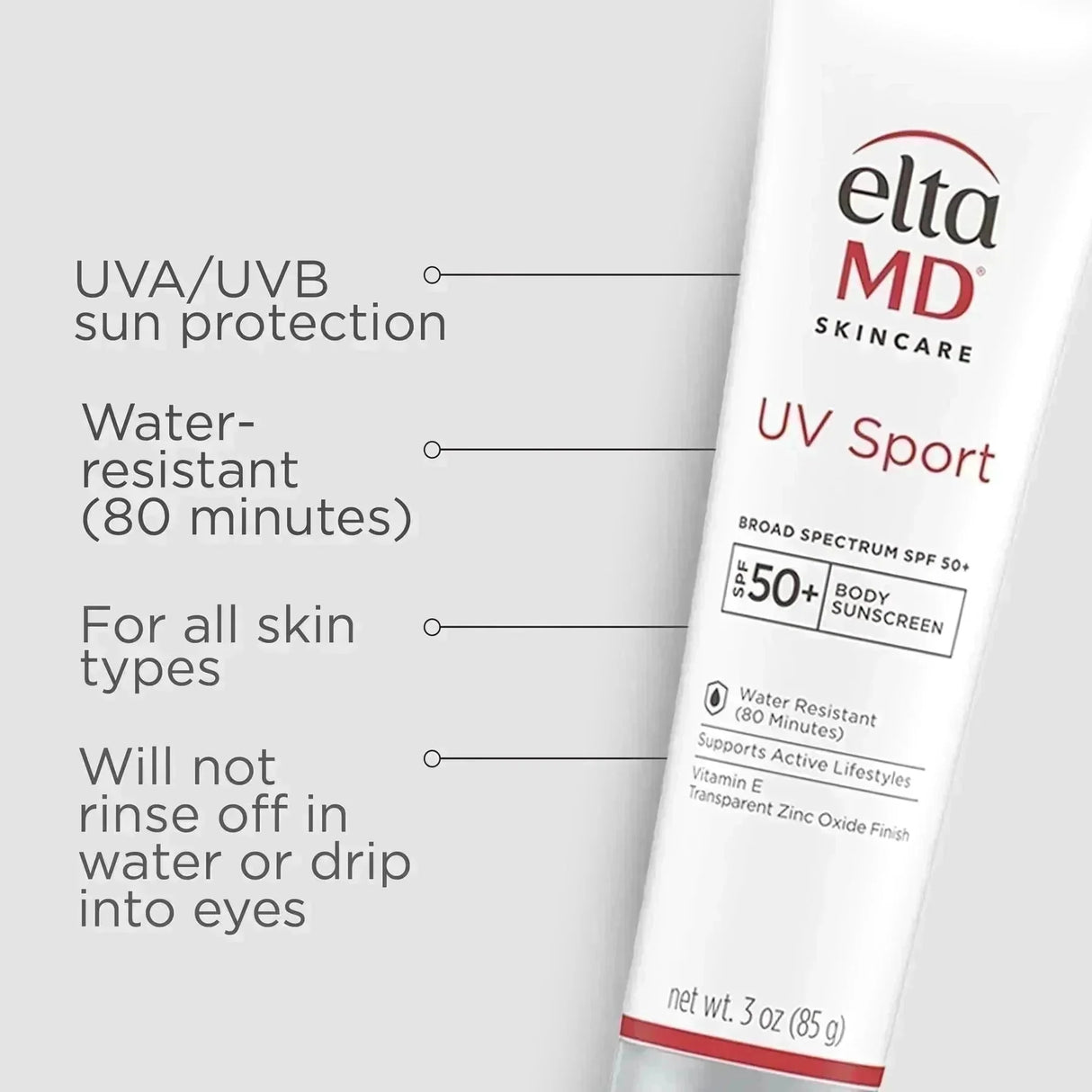 EltaMD UV Sport Broad - Spectrum SPF 50 - Your Skincare Source