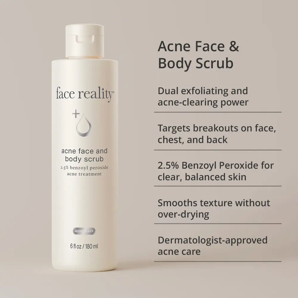 Face Reality Acne Face and Body Scrub