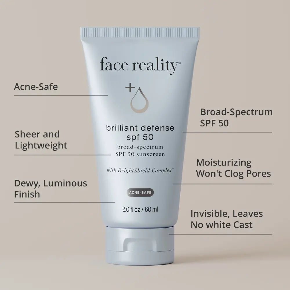 Face Reality Brilliant Defense SPF 50 Sunscreen