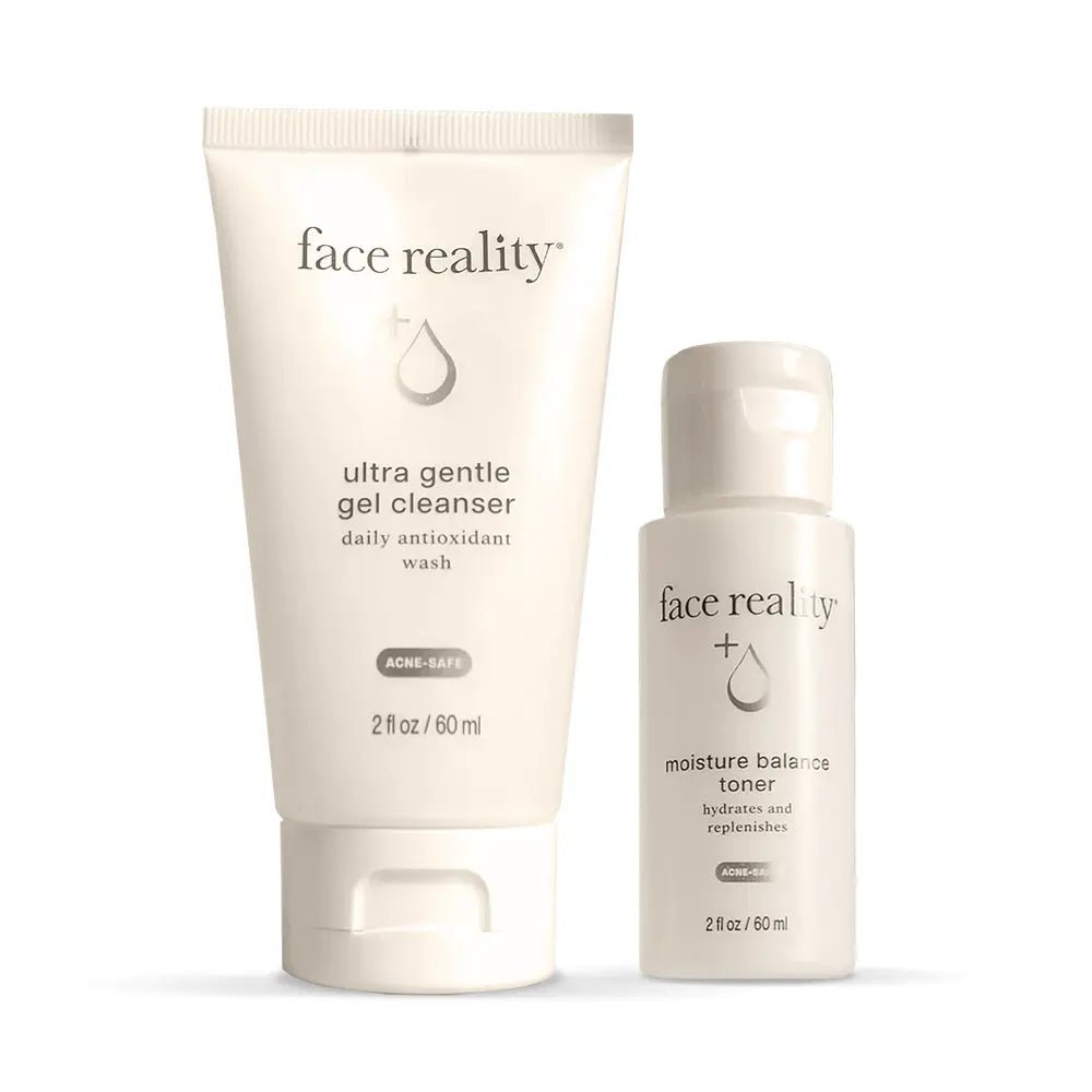Gift-Face Reality Ultra Gentle Cleanser Travel Size and Moisture Balance Toner Travel Size
