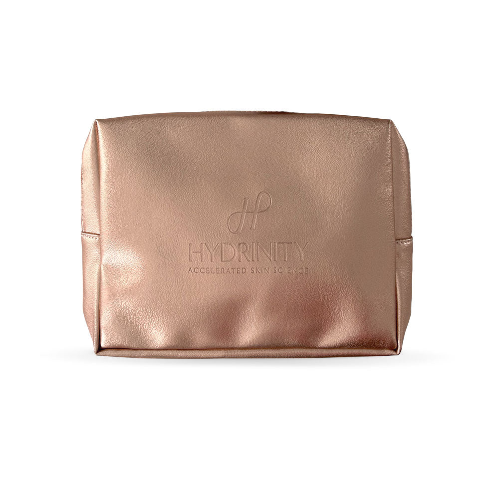 Gift - Hydrinity Cosmetic Bag with 1 Masque, Encore Body Travel Size, Luxe Lip and Deluxe Keychain - Your Skincare Source