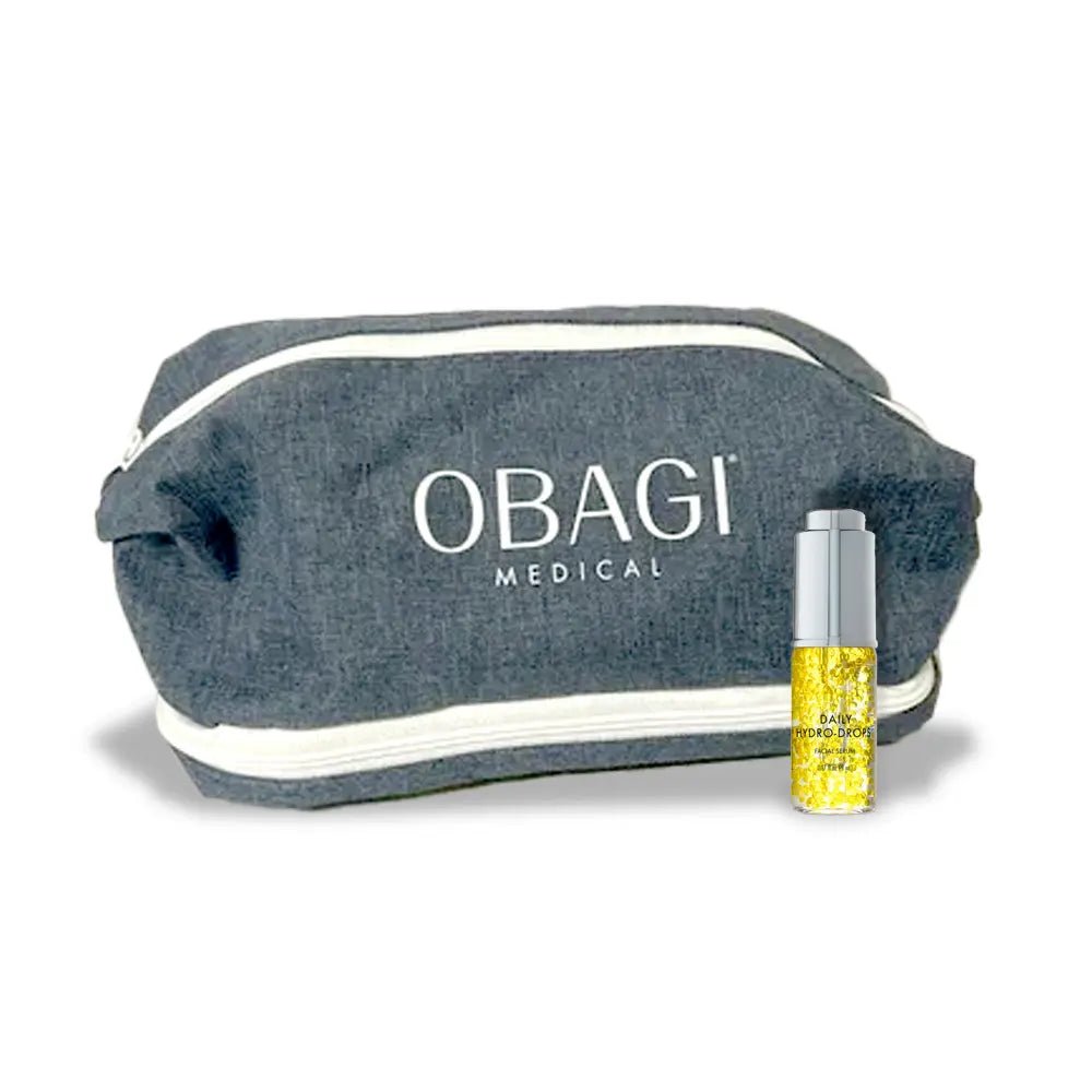 Gift- Obagi Denim Gift Bag and Hydra-Drop Facial Serum Travel Size