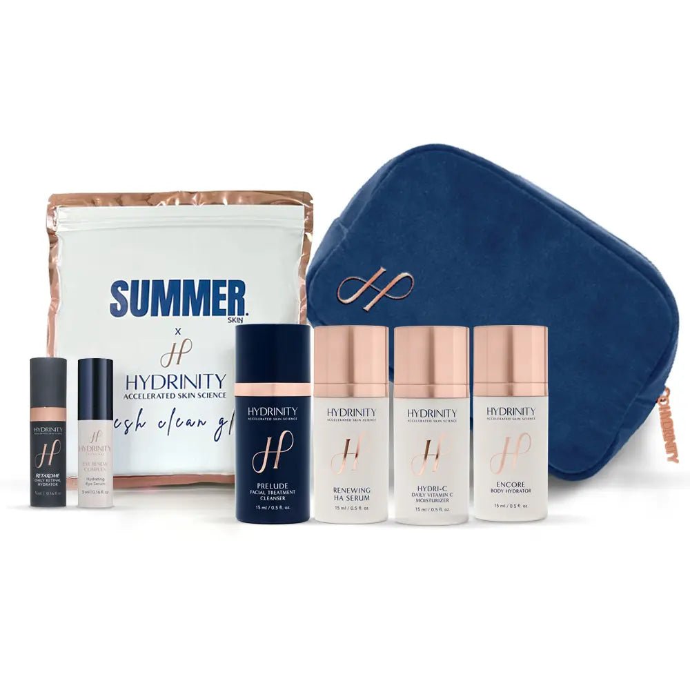 Hydrinity Glow on the Go Travel Regimen - Holiday Kit