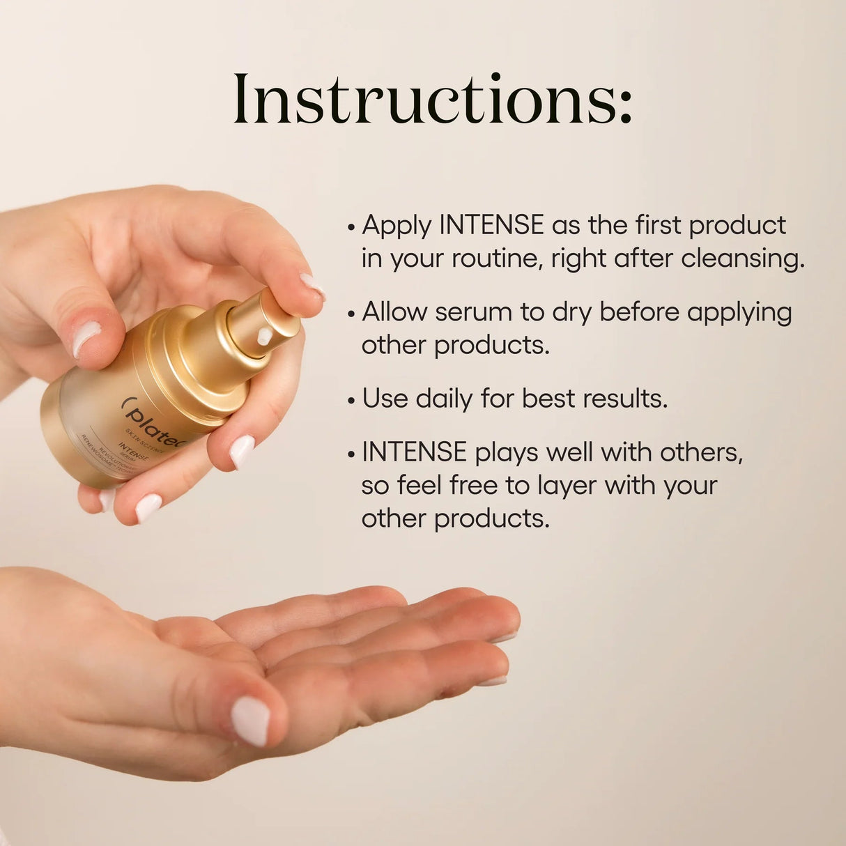( plated )™ INTENSE Serum Refill - Your Skincare Source