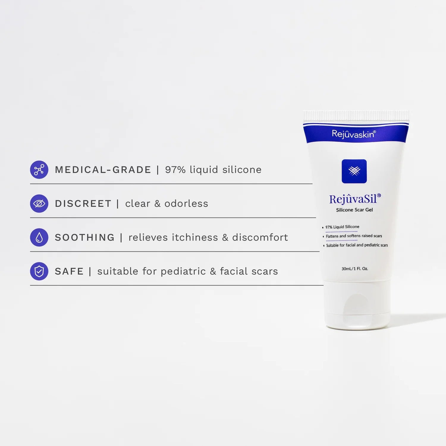 Rejûvaskin RejûvaSil Silicone Scar Gel - Your Skincare Source