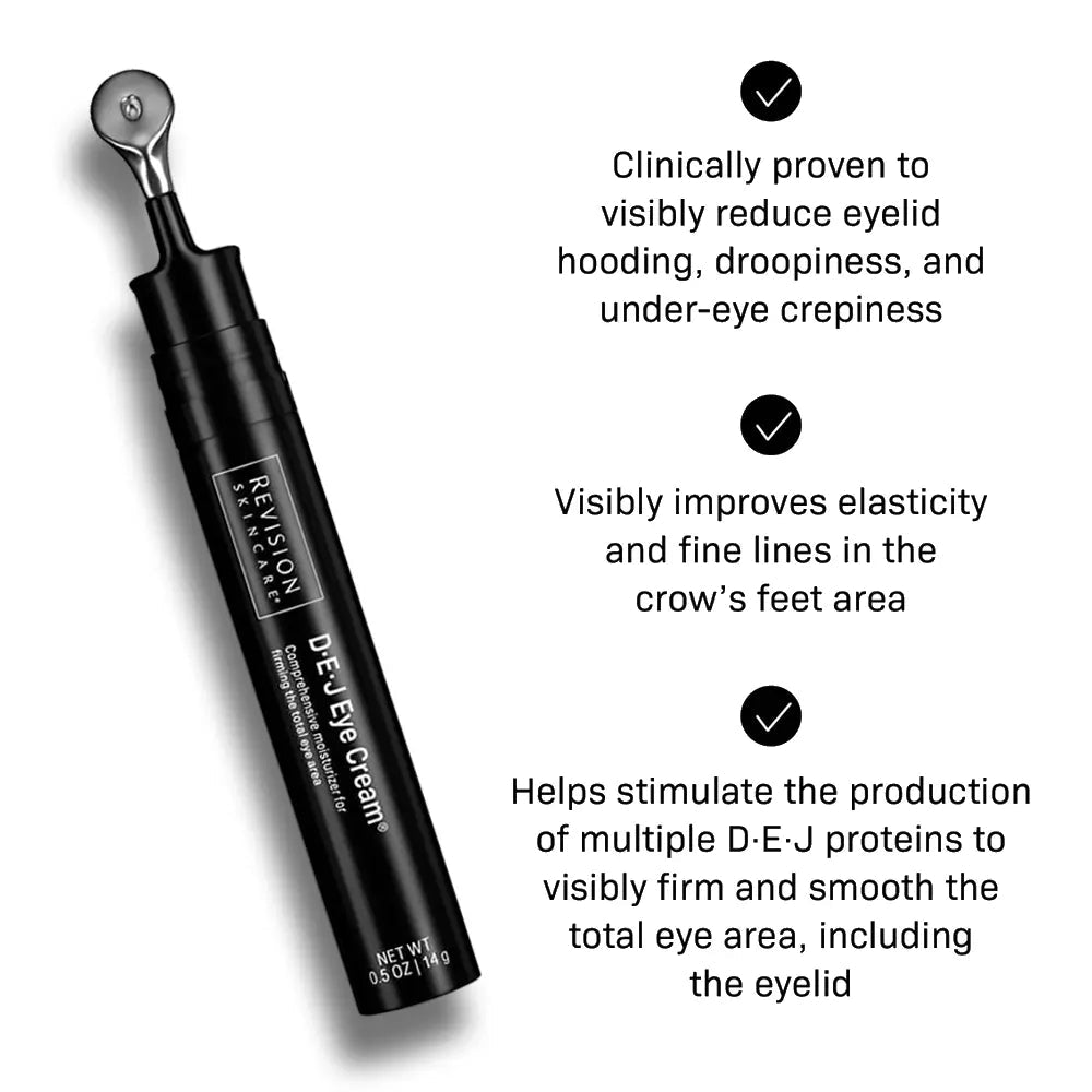 DEJ Eye Cream around the eyes benefits