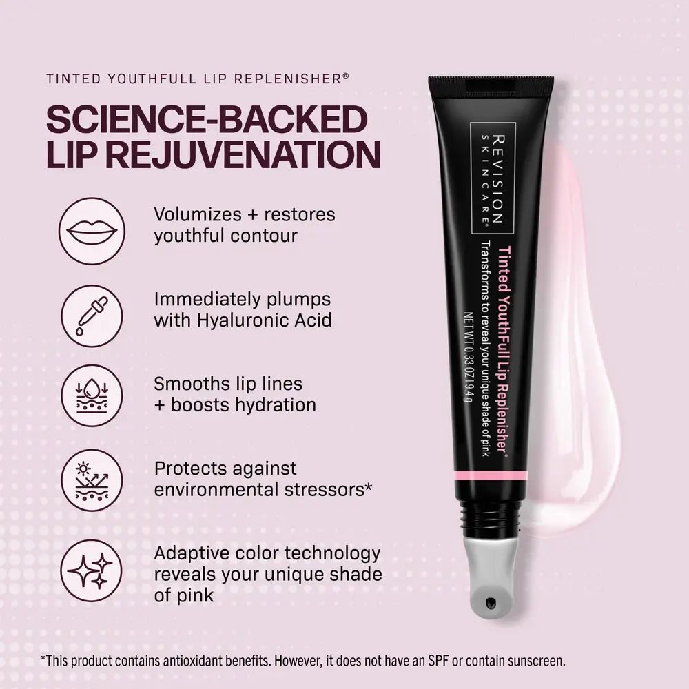 Revision Skincare YouthFull Lip Replenisher TINTED - with Free Mirror
