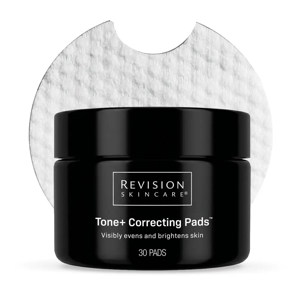 Revision Skincare Tone+ Correcting Pads with pad texture