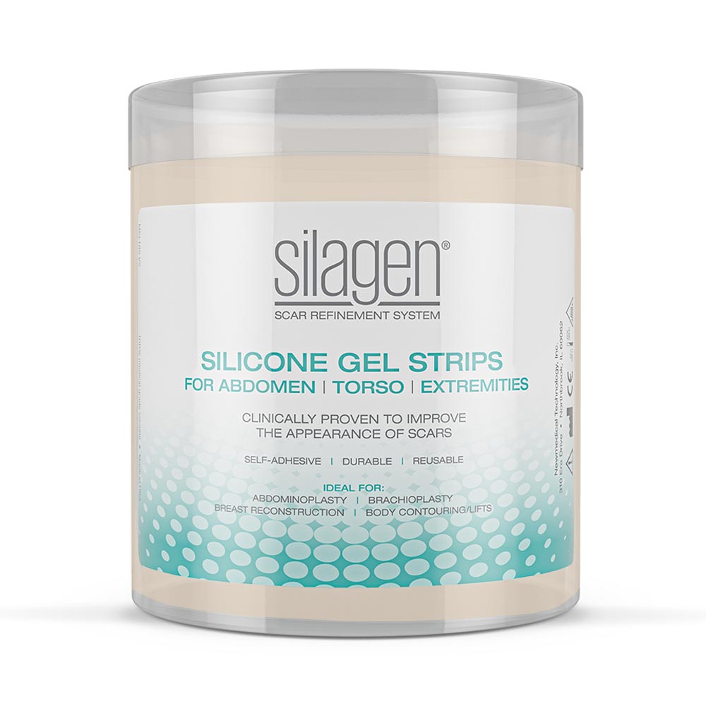 Silagen Beige Silicone Extremity/ Abdominal Sheet (24" x 2") - Your Skincare Source