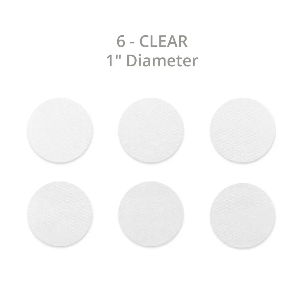 Silagen Silicone 1" Dots - CLEAR