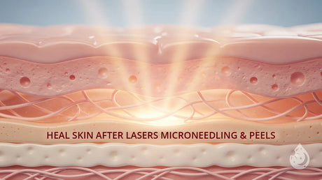 Best skincare products for post-procedure recovery after lasers, microneedling, and chemical peels