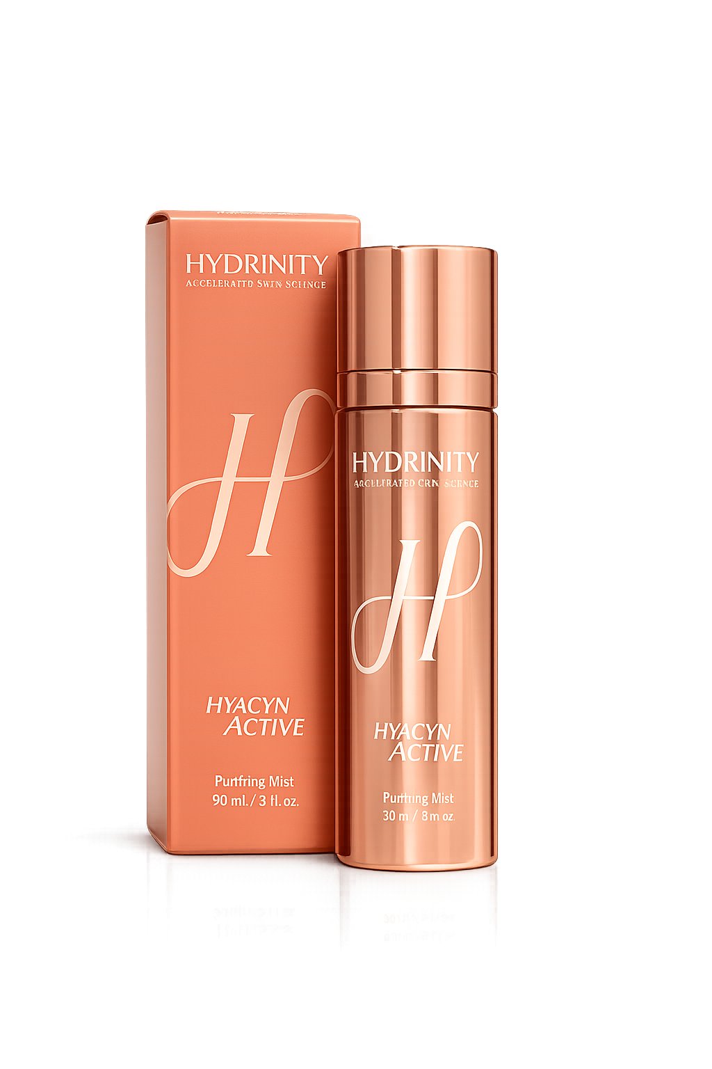 Hydrinity Hyacyn Active - Limited Edition Rose Gold Bottle