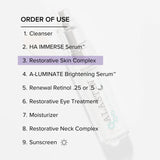 Alastin Restorative Skin Complex order of products