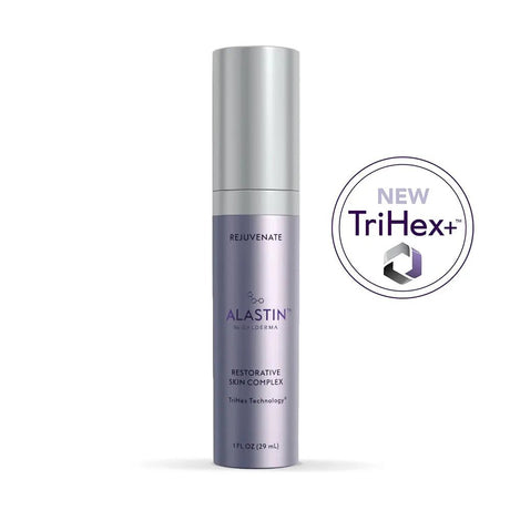 Alastin TriHex+ skincare product on a white background