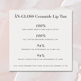 Anfisa An-Gloss Cermaide Lip Tint customer study - clear color