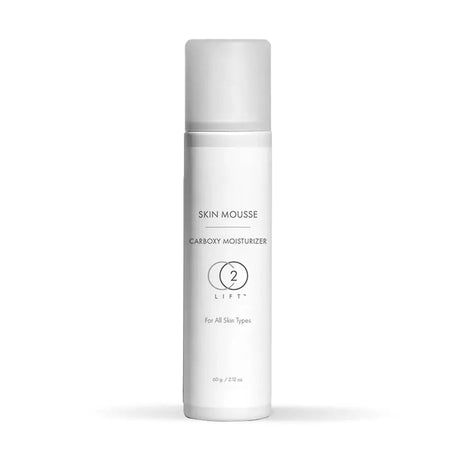CoaLift Skin Mousse Carboxy Moisturizer bottle on white background