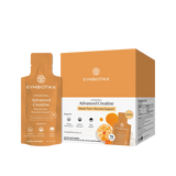 Cymbiotika Advanced Creatine supplement packaging on a white background