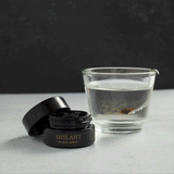 Shilajit being dissolved