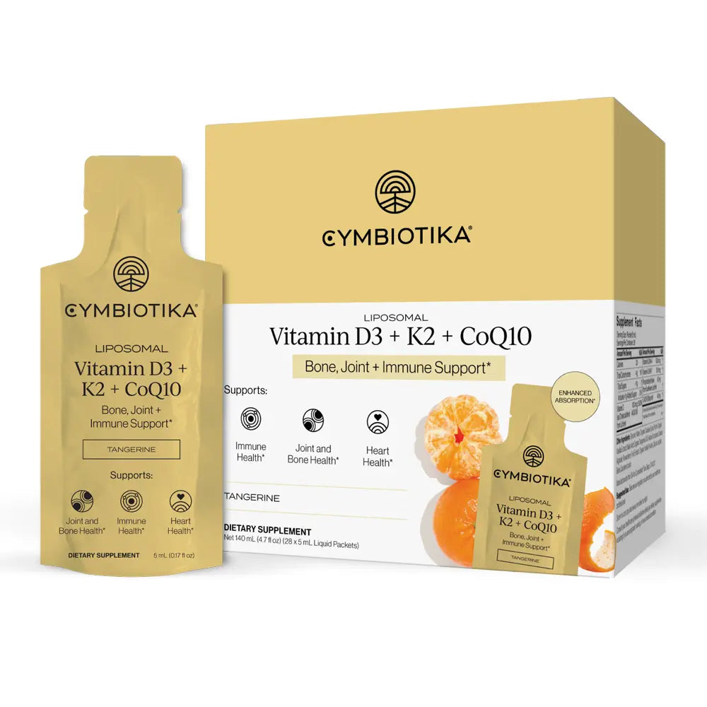 Cymbiotika Liposomal Vitamin D3 + K2 + CoQ10