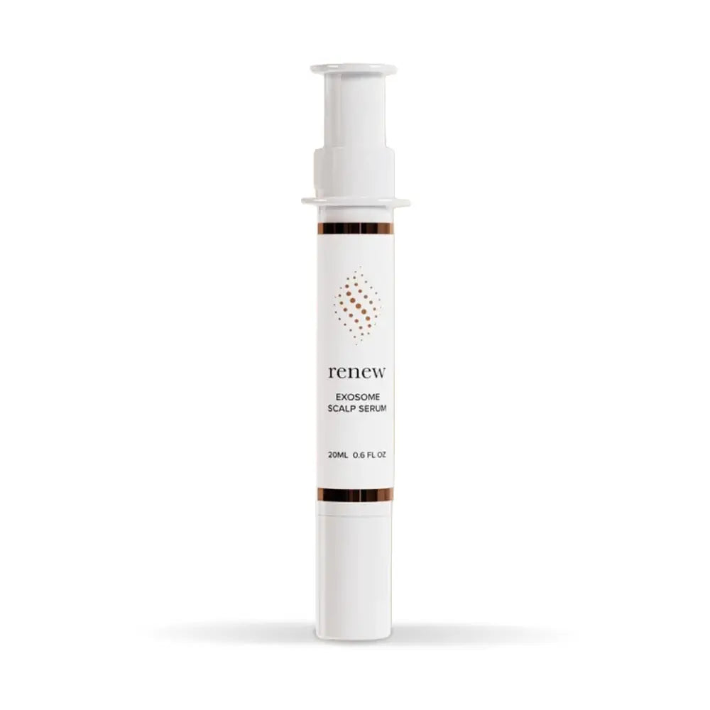 Elevai Renew Exosome Scalp Serum for hair loss, 0.6 fl oz applicator, front view