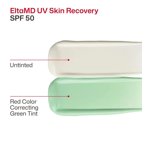 EltaMD UV Skin Recovery Sunscreen untinted and tinted