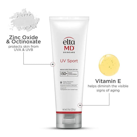 EltaMD UV Sport Body Sunscreen Broad-Spectrum SPF 50