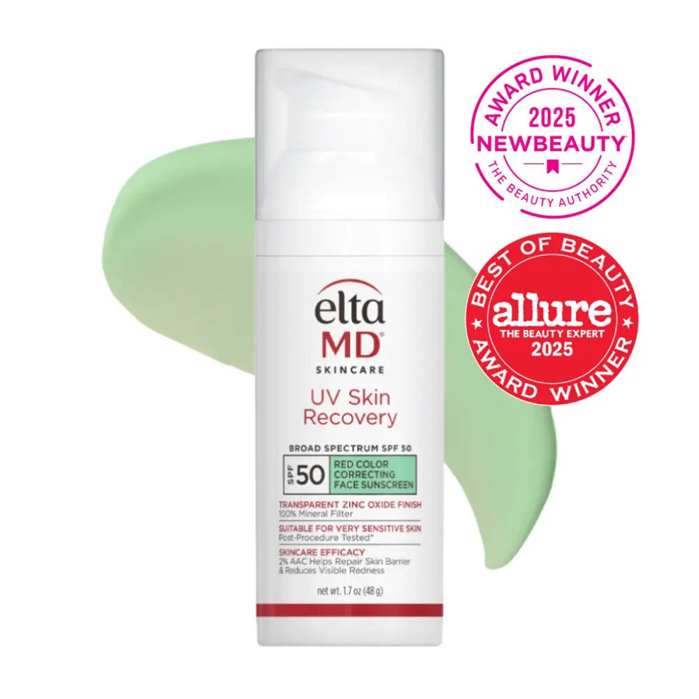 EltaMD UV UV Skin Recovery Red Color Correcting GREEN TINT Broad Spectrum SPF 50