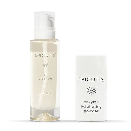 Epicutis Cleansing Essentials Set with Oil Cleanser and Enzyme Powder