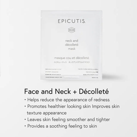 Epicutis Lipid Recovery Mask for Neck + Décolleté