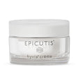 Jar of Epicutis hyvia crème on a white background