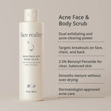 Face Reality Acne Face and Body Scrub