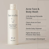 Face Reality Acne Face and Body Wash