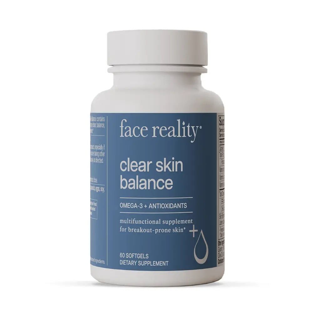 Face Reality Clear Skin Balance Omega-3 Supplement for Skin – Your ...
