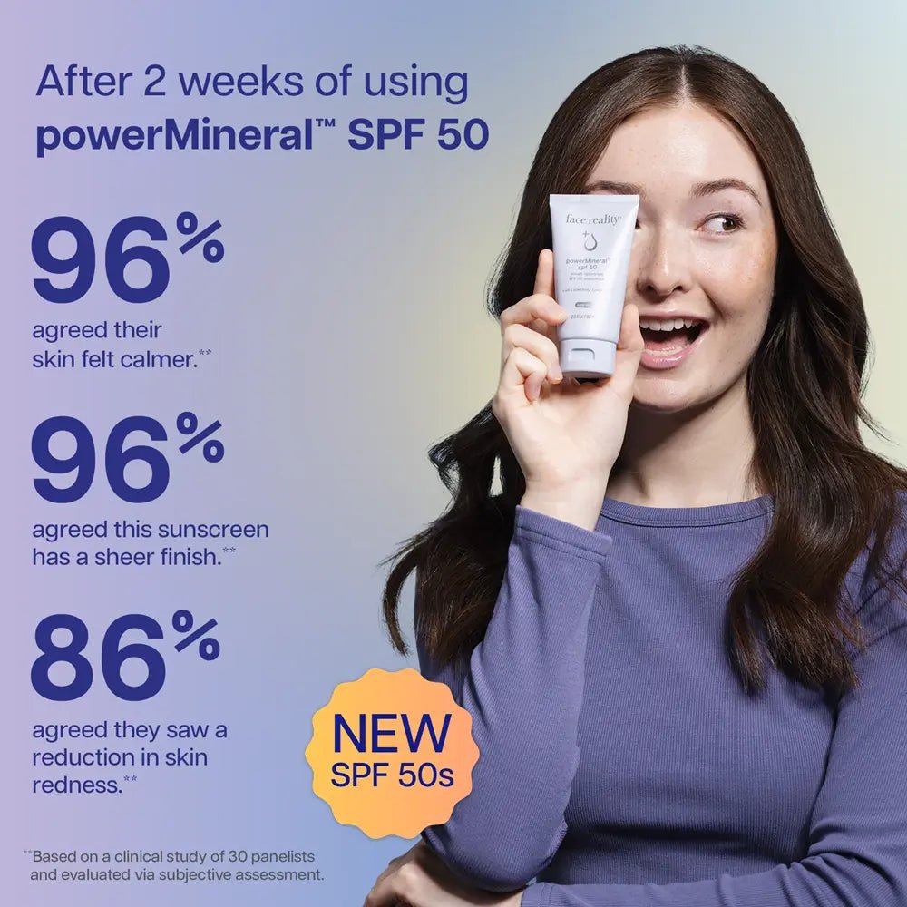 Face Reality PowerMineral SPF 50 Sunscreen