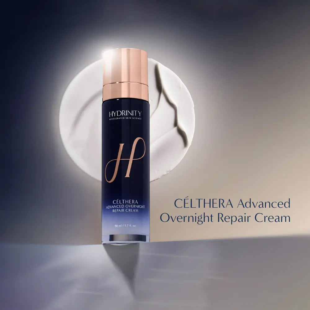 Hydrinity Célthera Advanced Overnight Repair Cream product texture