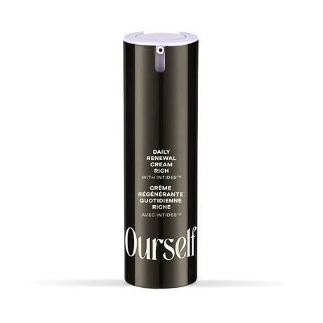 Ourself Daily Renewal Cream Rich ultra nourishing lotion on white background