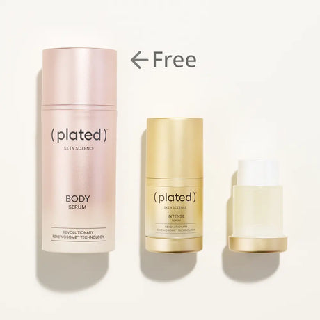 Plated INTENSE Exosome Serum & Refill Set and Free BODY Serum