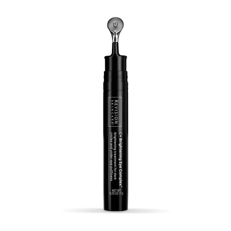 Revision C plus eye complex travel size open bottle depuffs and brightens eye area