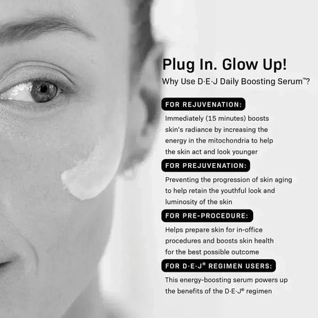 REVISION SKINCARE D·E·J Daily Boosting Serum features - Your Skincare Source