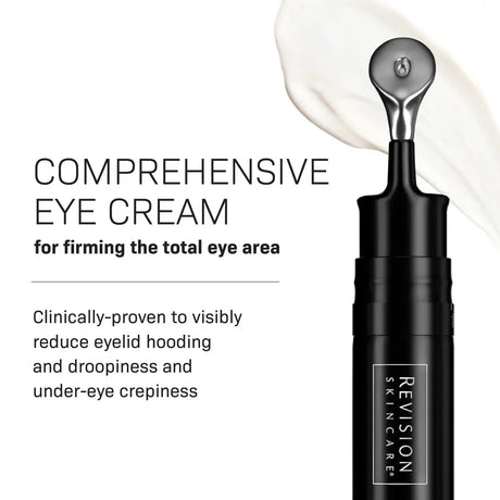 Revision DEJ Eye Cream helps eye hoods and droopiness