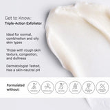 Revision Skincare Triple Action Exfoliator Features