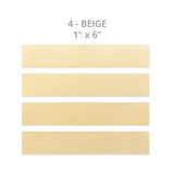 Silagen Gel Strips 1x6 Beige texture - Your Skincare Source