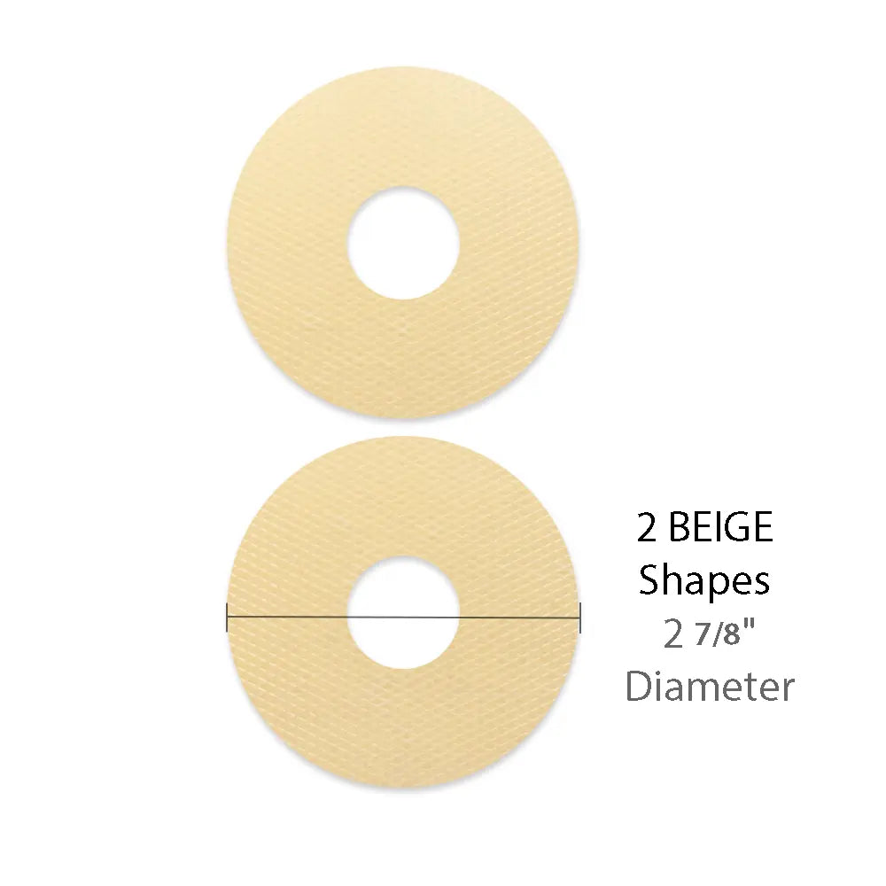 Silagen Areola Circles Silicone Shapes BEIGE