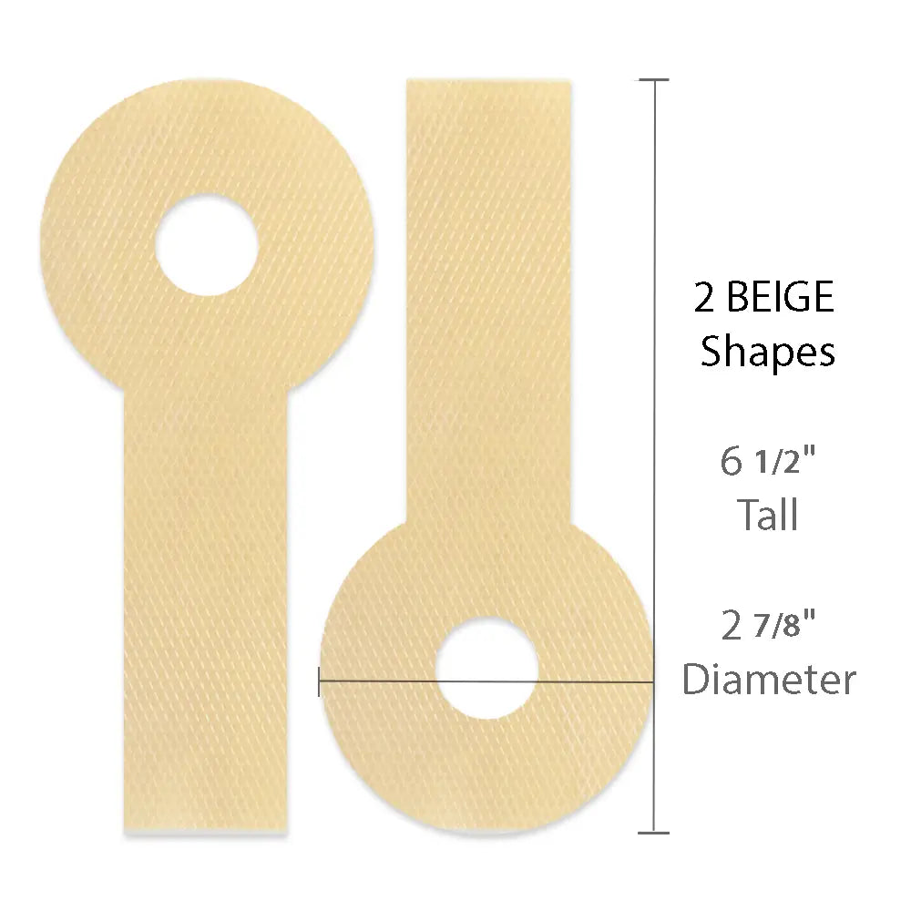 Silagen Lollypop Silicone Shapes for Breast Scars BEIGE