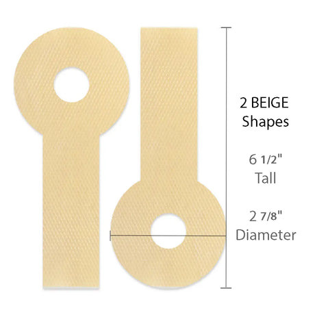 Silagen Lollypop Silicone Shapes for Breast Scars BEIGE