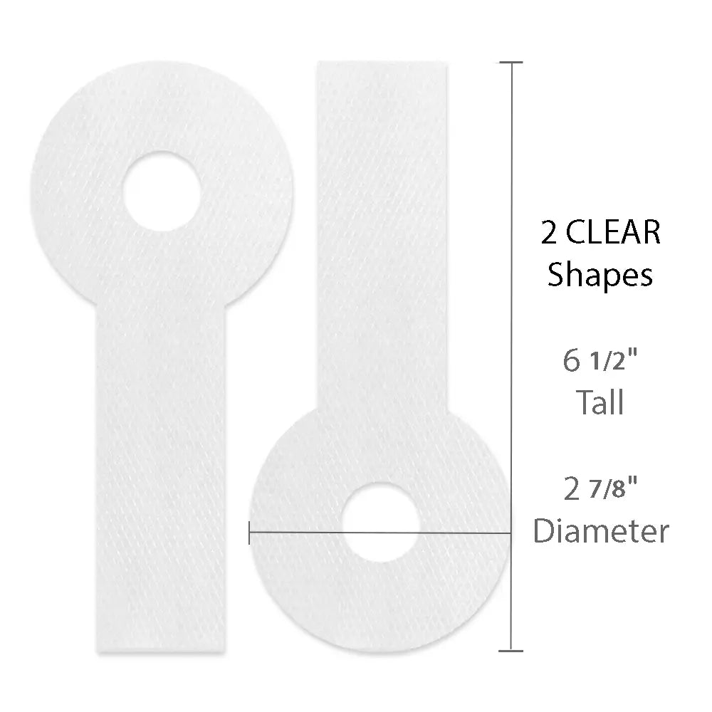 Silagen Lollypop Silicone Shapes for Breast Scars CLEAR
