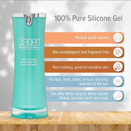 Silagen® 100% Pure Silicone Gel 30g benefits