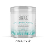 Silagen Silicone Extremity/ Abdominal Sheet 2" x 18"  CLEAR