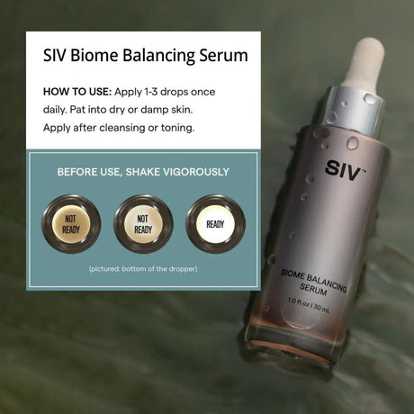 How to use SIV Biome Balancing Serum Bottle - Your Skincare Source